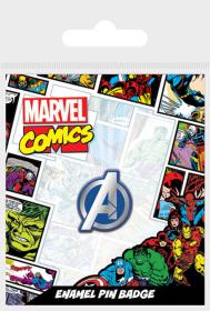 Odznak Avengers logo 2,5cm kovový v sáčku