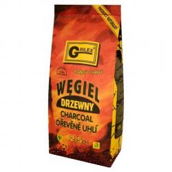 Dřevěné uhlí na gril 2,5 kg Dřevěné uhlí na gril 2,5 kg