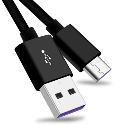 Kabel PremiumCord USB 2.0 - USB-C M/M super rychlé nabíjení 5A, 1m, černý Kabel PremiumCord USB 2.0 - USB-C M/M super rychlé nabíjení 5A, 1m, černý
