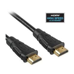 Kabel propojovací HDMI 1.4 s Ethernetem HDMI (M) - HDMI (M), zlacené konektory, 2m Kabel propojovací HDMI 1.4 s Ethernetem HDMI (M) - HDMI (M), zlacené konektory, 2m