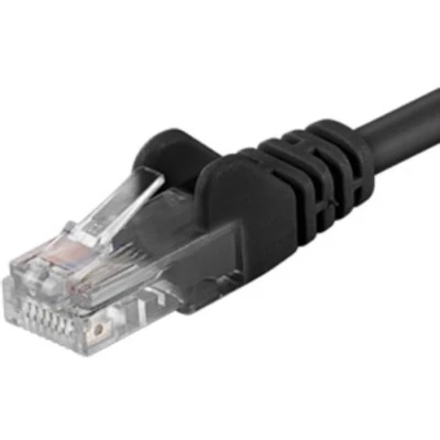 Patch kabel UTP Cat 6, 5m - černá Patch kabel UTP Cat 6, 5m - černá