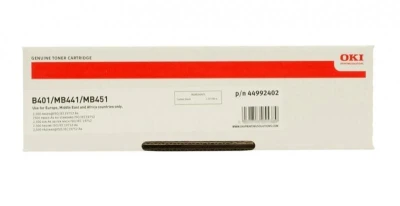 OKI Toner do B401/MB441/MB451/MB451w (2 500 stran) OKI Toner do B401/MB441/MB451/MB451w (2 500 stran)