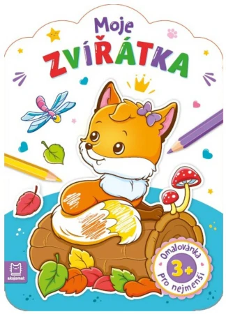 Omalovánka pro nejmenší děti moje zvířátka