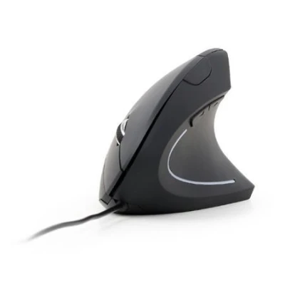 Gembird Myš MUS-ERGO-01, ergonomická, černá, USB Gembird Myš MUS-ERGO-01, ergonomická, černá, USB