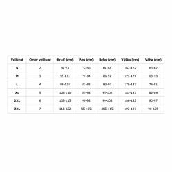 Omer Neoprenové vesta BERMUDA SKIN - 2 mm