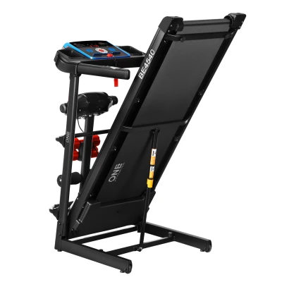 One Fitness BE4540 černý elektrický běžecký pás