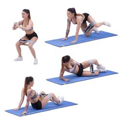 ONE FITNESS Nastavitelná odporová guma Hip band HB010