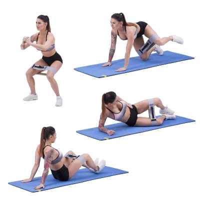 ONE FITNESS Nastavitelná odporová guma Hip band HB010