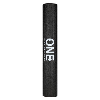 ONE FITNESS Podložka pro jógu YM01 černá