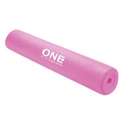 ONE FITNESS Podložka na jogu YM01 ružová