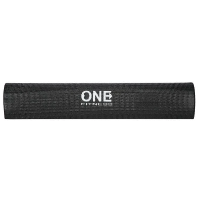 ONE FITNESS YM02 PODLOŽKA PRO JÓGU černá
