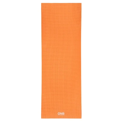 ONE FITNESS Podložka pro jógu YM02 Oranžová