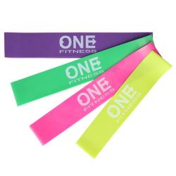 ONE FITNESS Sada odporových gúm PBF SET04