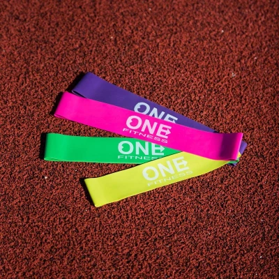 ONE FITNESS Sada odporových gum PBF SET04