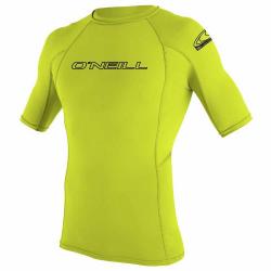 ONEILL Chlapecké lycrové triko LIME krátký rukáv ONEILL Chlapecké lycrové triko LIME krátký rukáv