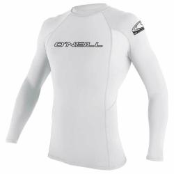 ONEILL Pánske lycrové tričko BASIC SKINS CREW, dlhý rukáv IBA 3XL biela (VÝPREDAJ)
