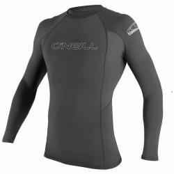 ONEILL Pánské lycrové triko BASIC SKINS CREW, dlouhý rukáv POUZE L černá (VÝPRODEJ)