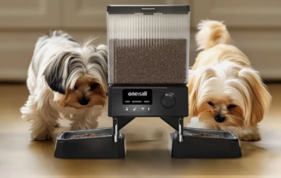 Oneisall Automatické dvojité krmítko pro domácí zvířata WiFi Oneisall