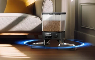 Oneisall Automatické dvojité krmítko pro domácí zvířata WiFi Oneisall