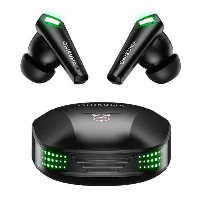 Onikuma Bezdrátová sluchátka TWS T308 Black