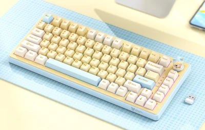 Onikuma MT707 žlutá herní klávesnice