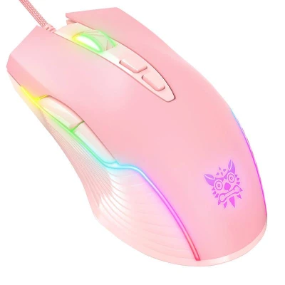 Onikuma Herní myš CW905 růžová Onikuma Herní myš CW905 růžová