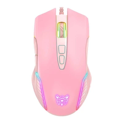 Onikuma Herní myš CW905 růžová