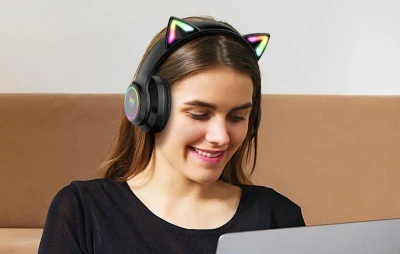 Onikuma Herní sluchátka B90 černá