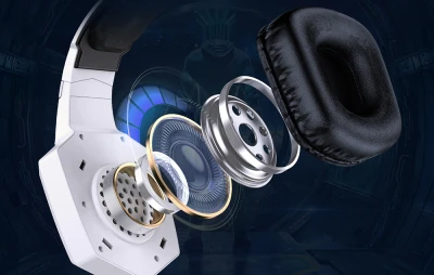 Onikuma GT806 bílá herní sluchátka
