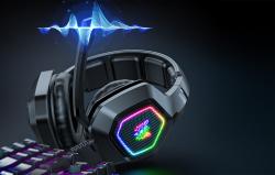 Onikuma Herní sluchátka K10 (černá)