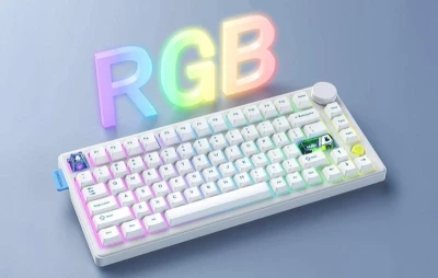 Onikuma MT706 bílá QWERTY mechanická klávesnice
