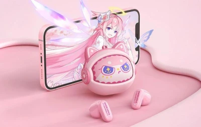 ONIKUMA TX603 růžová TWS bezdrátová sluchátka