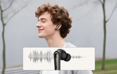 Onikuma TX610 černá bezdrátová TWS sluchátka