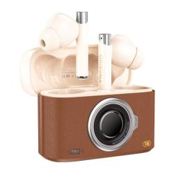Onikuma T18 Bluetooth sluchátka do uší hnědá