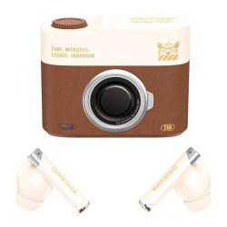 Onikuma T18 Bluetooth sluchátka do uší hnědá