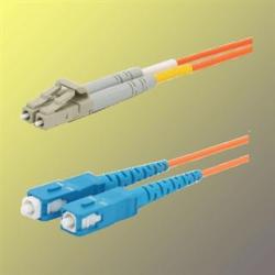 Opticord OPTIX LC/UPC-SC/UPC Optický patch cord 50/125 1m