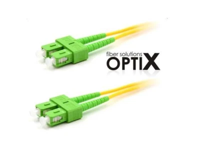 Opticord OPTIX SC/APC-SC/APC optický patch cord 09/125 1m