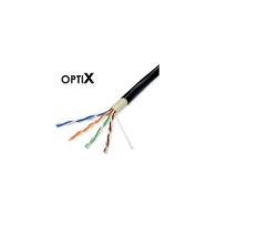 Opticord OPTIX UTP kabel OPTIX (drát) Cat5e Outdoor černý -40 - 70°C, bal.305m Double Jacket