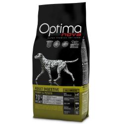 OPTIMAnova Dog Adult Digestive Rabbit Potato GF 12 kg