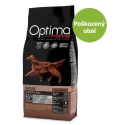 OPTIMAnova Dog Mature Chicken Rice 2 kg - Poškozený obal - %