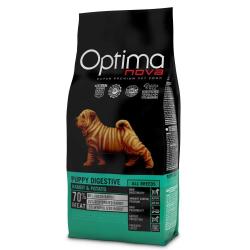 OPTIMAnova Dog Puppy Digestive Rabbit Potato GF 2 kg