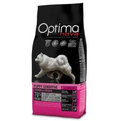 OPTIMAnova Dog Puppy Sensitive Salmon Potato GF 12 kg