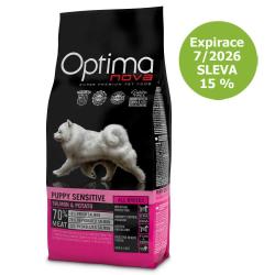 OPTIMAnova Dog Puppy Sensitive Salmon Potato GF 2 kg - Expirace 7/26 - %
