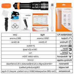 Orcatorch Svítilna D530 1300 lm