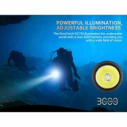 Orcatorch Svítilna DC710 3000 lm