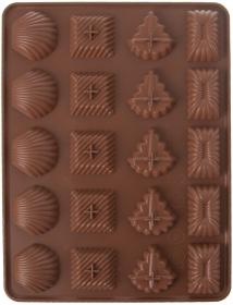 Forma na pracny mix 20ks 28,5x21x1,5cm silikon HN