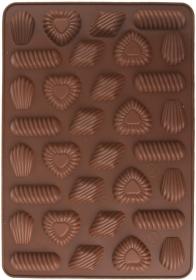 Forma na pracny mix 32ks 31x21x1cm silikon HN