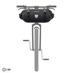 Ortlieb Handlebar-Pack Flex 9 l taška na riadidlá + Ortlieb upevňovací pásik