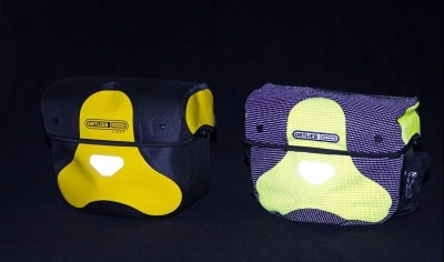 ORTLIEB Ultimate 6M HighVisibility - reflexní řídítková brašna + Mounting Set se zámkem