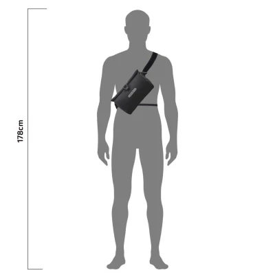 ORTLIEB Velo-Sling Flex 5 l řídítková brašna + Ortlieb upevňovací pásek